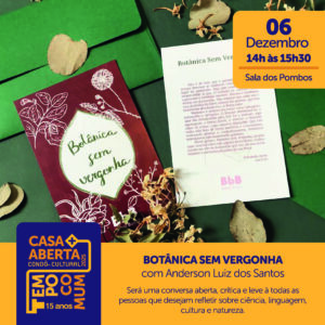 botanica sem vergonha anderson santos casa aberta 2025 tempo comum