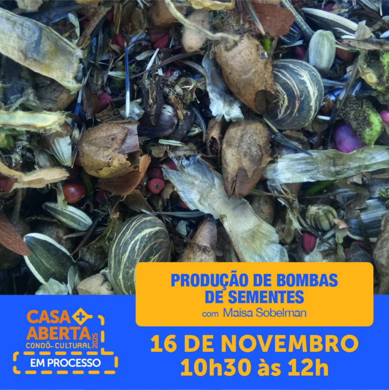 produção de bombas de sementes com maisa sobelman casa aberta em processo 2025