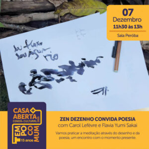 zen dezenho com poesia casa aberta 2025 tempo comum