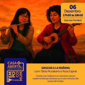 gracias a la manana casa aberta 2025 tempo comum